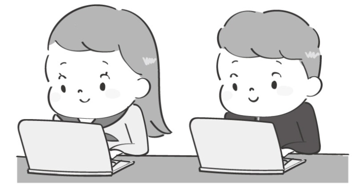 イラスト,無料,パソコン,デジタル,スマホ,タブレット,白黒