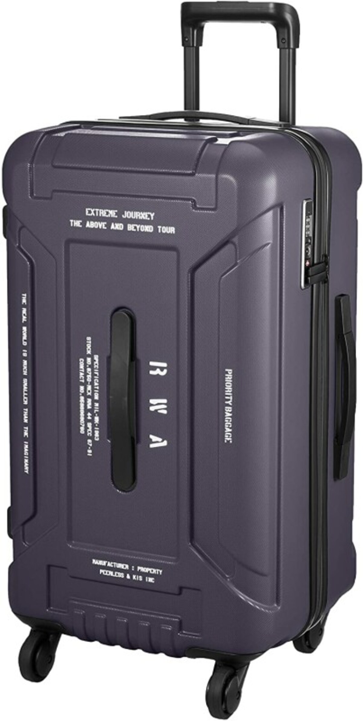 「RWA extreme zipper suitcase」