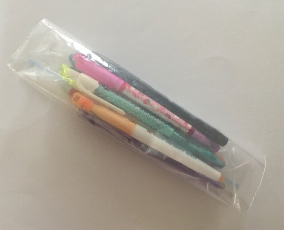 チャック付きストックバッグ