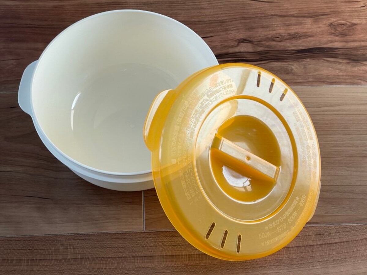 ダイソーの電子レンジ調理器　ラーメン丼要らず