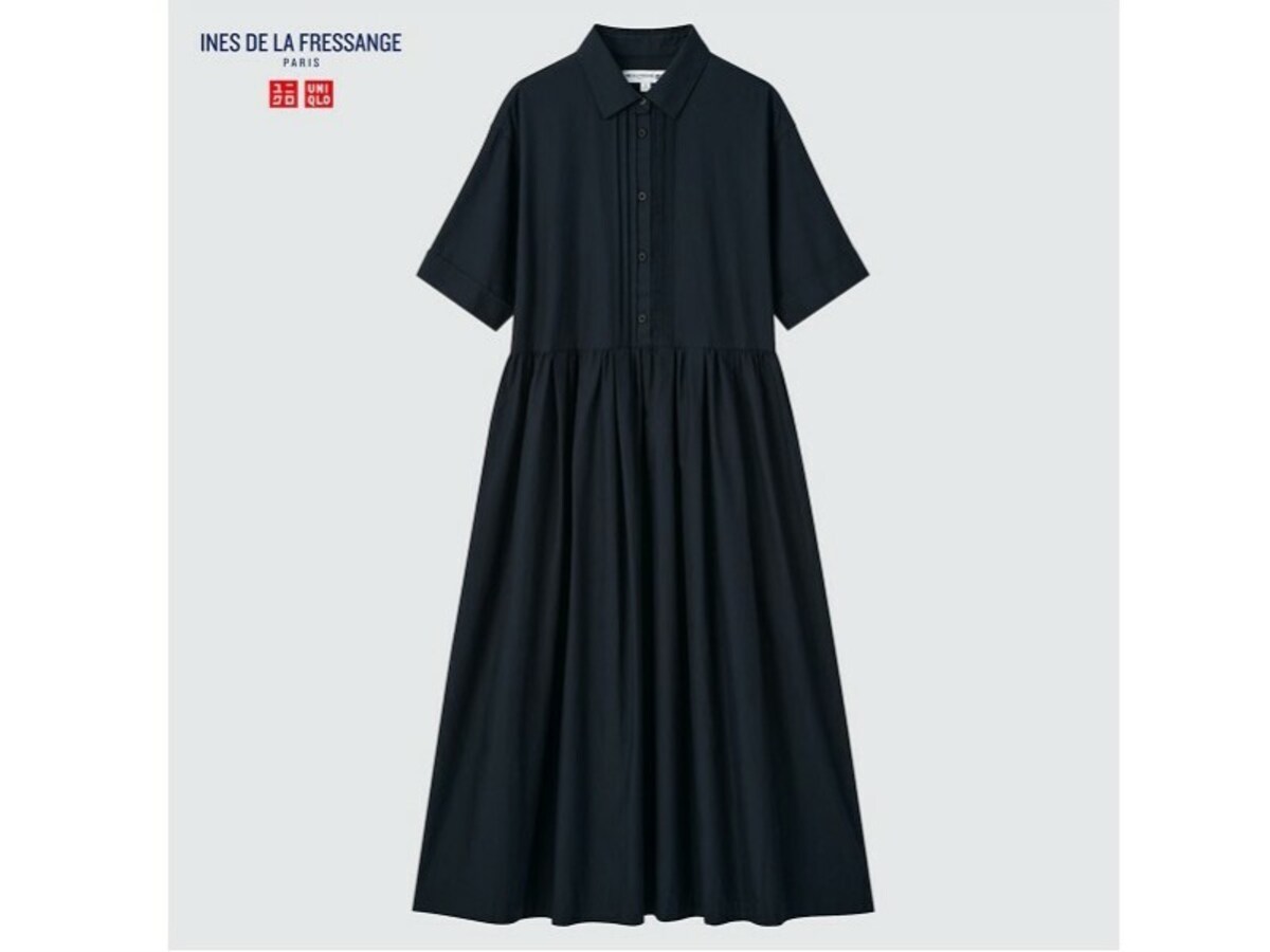 ユニクロ　タックワンピース　4990円（税込）