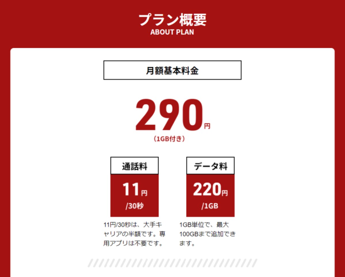スマホ格安プラン