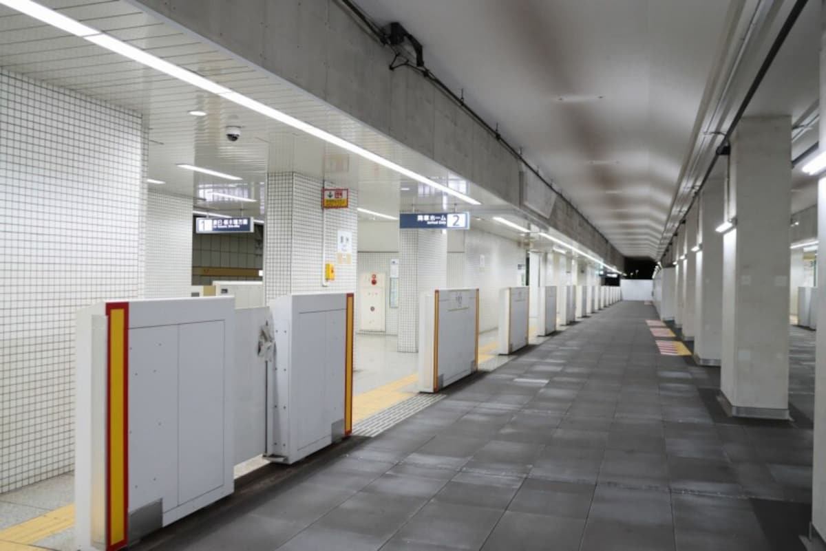 豊洲駅のホーム