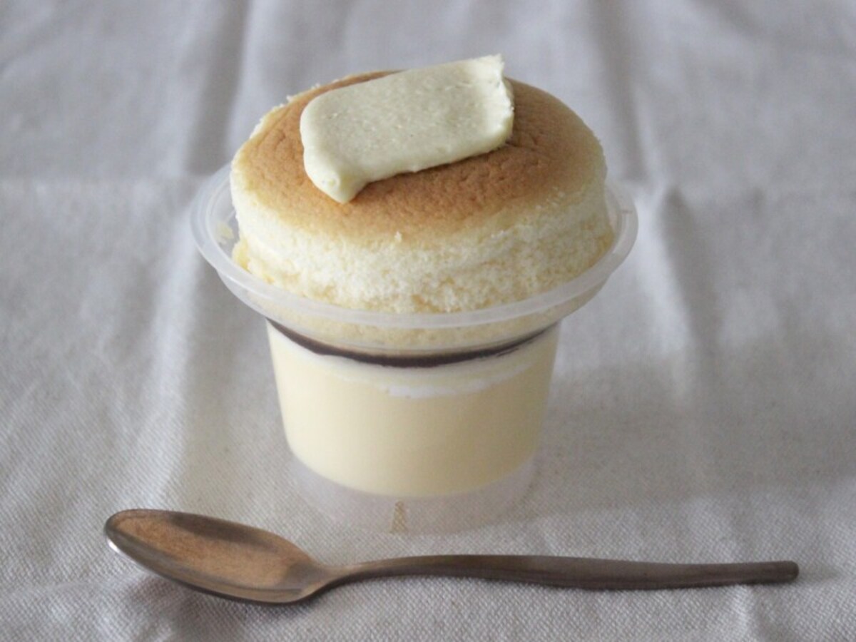 ホットケーキなスフレ・プリン