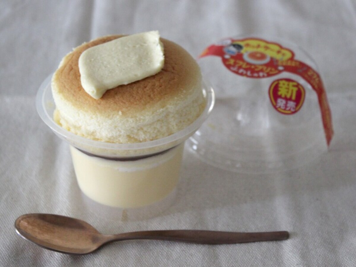ホットケーキなスフレ・プリン