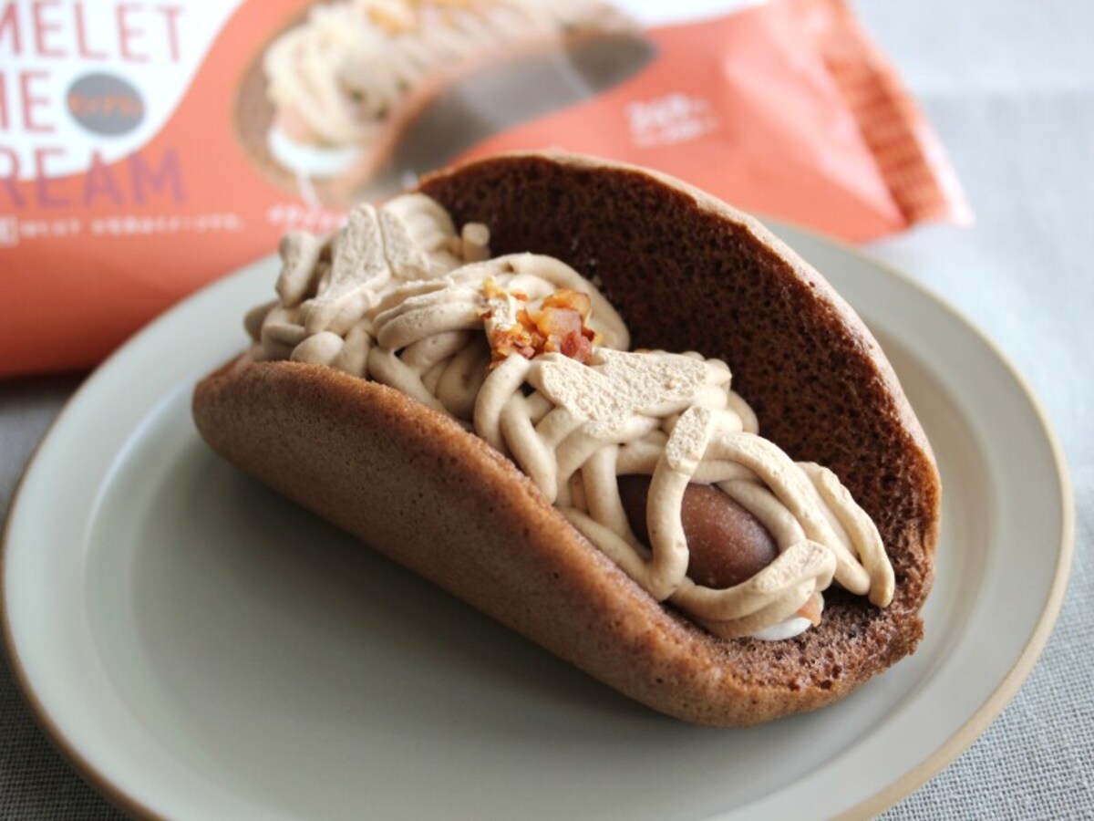 ふわふわケーキオムレットモンブラン