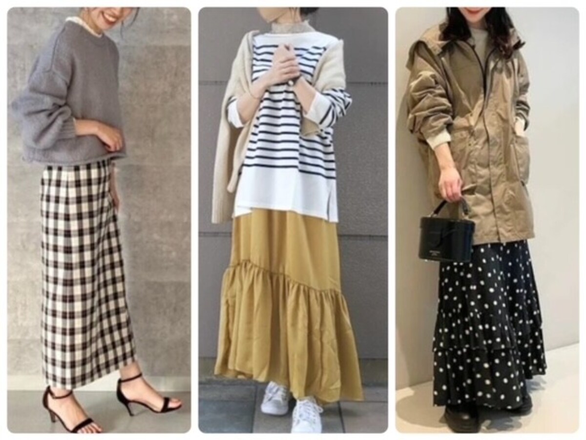 大人可愛いロングスカートを取り入れたおすすめコーデをご紹介！