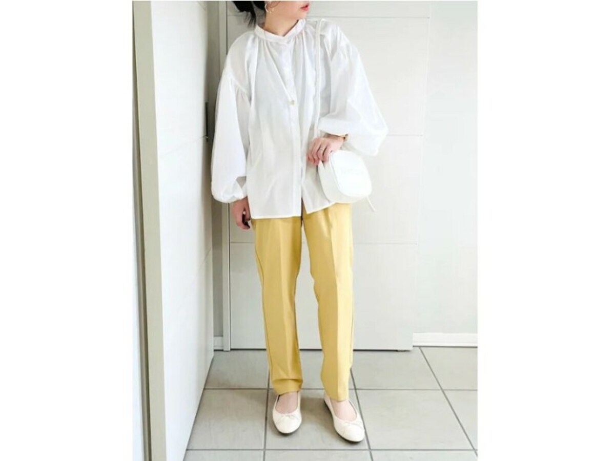 ふんわり感のあるバルーン袖は甘めな雰囲気に　出典：WEAR
