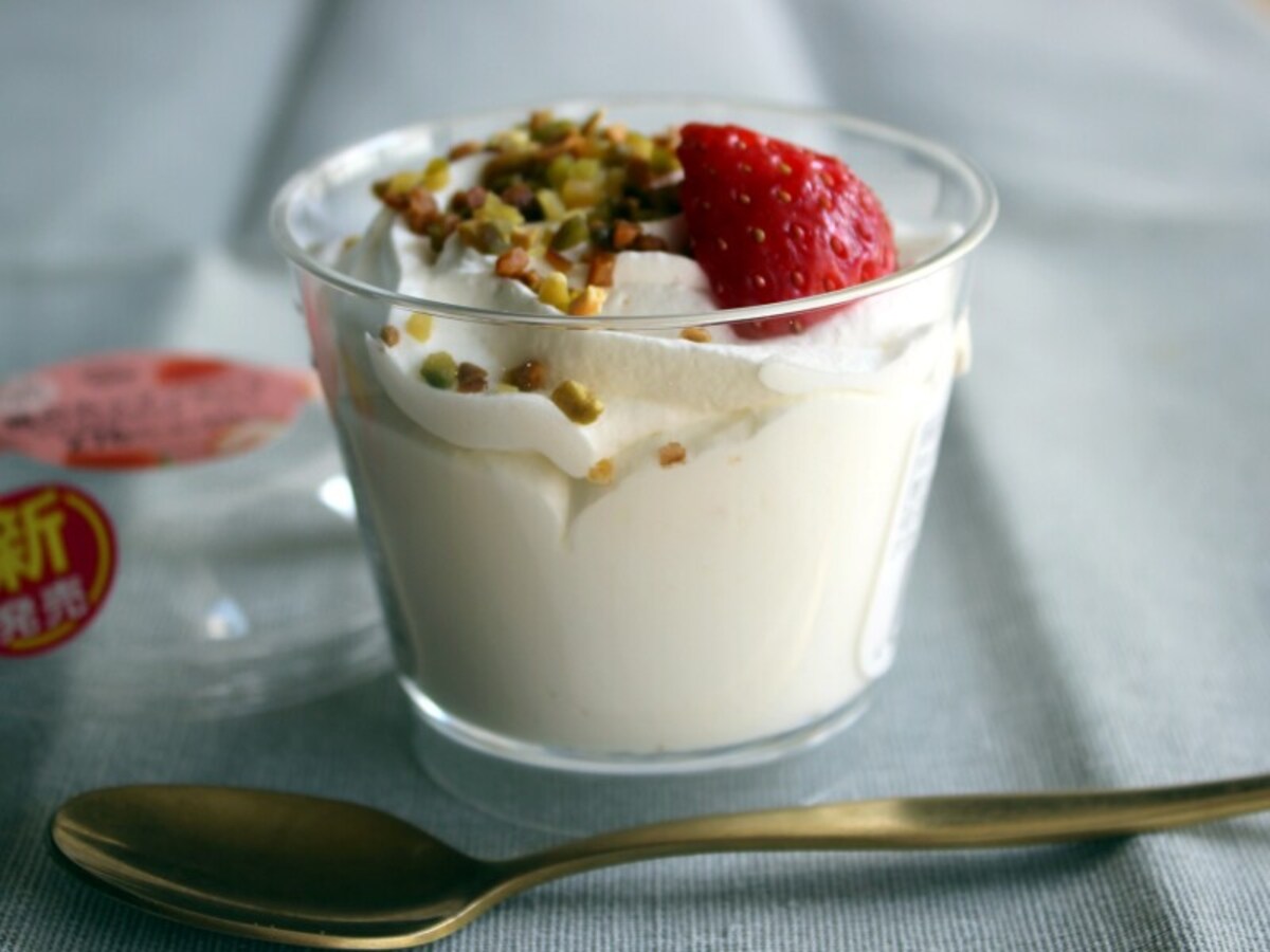 クリームたっぷり苺のカップショート