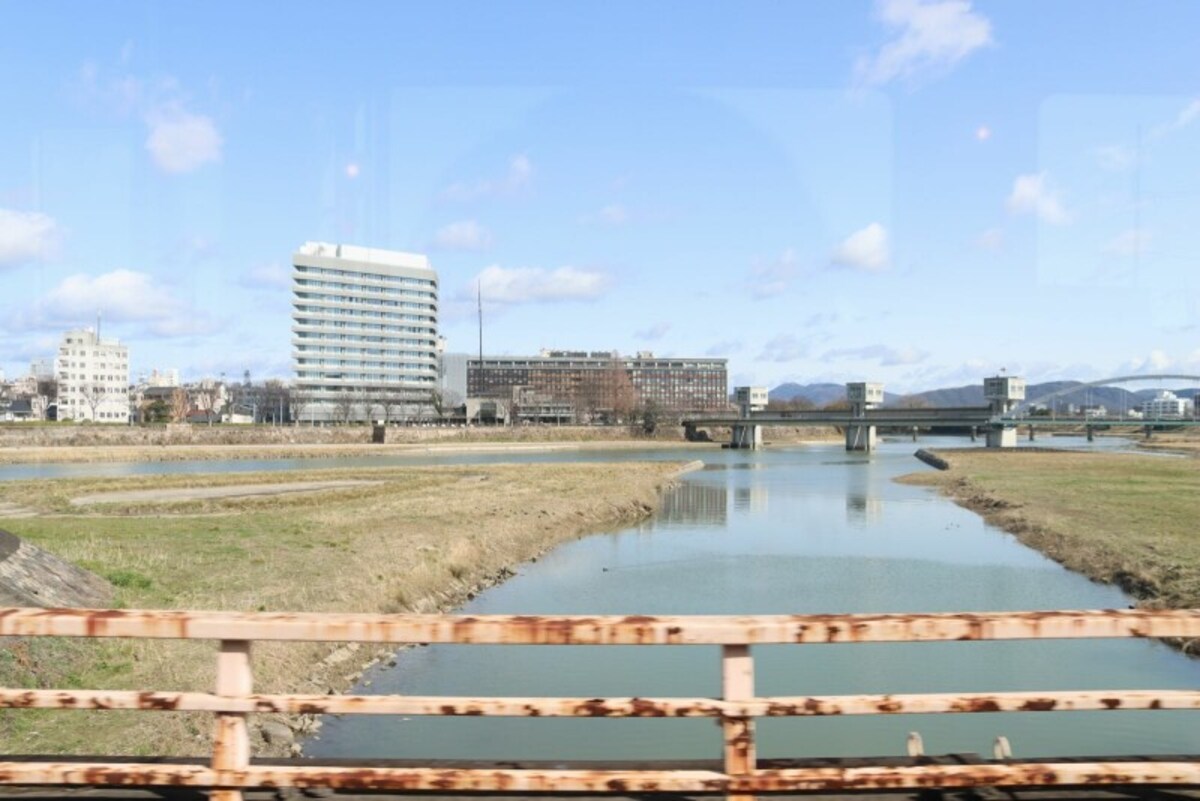 旭川に架かる橋