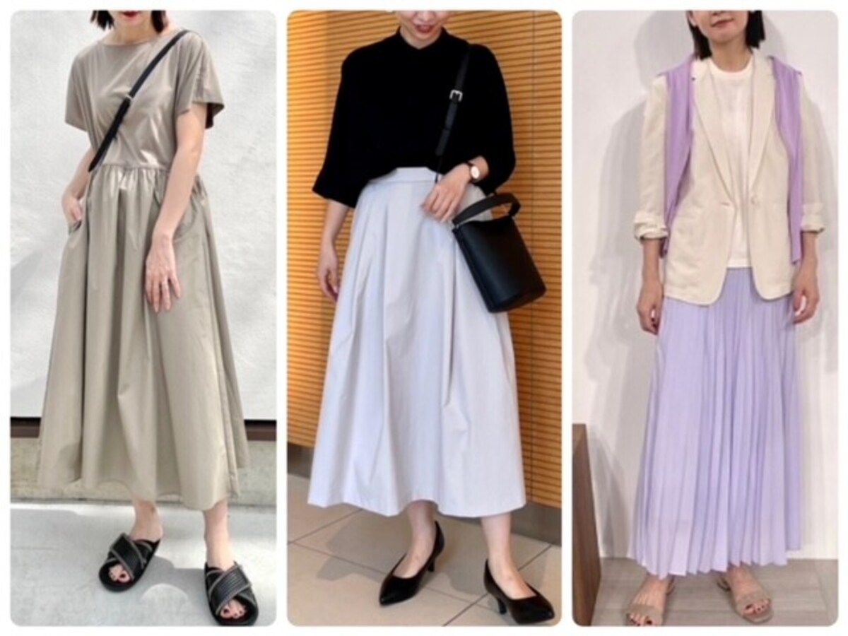 オールユニクロでつくる、大人可愛いフェミニンコーデをチェック！