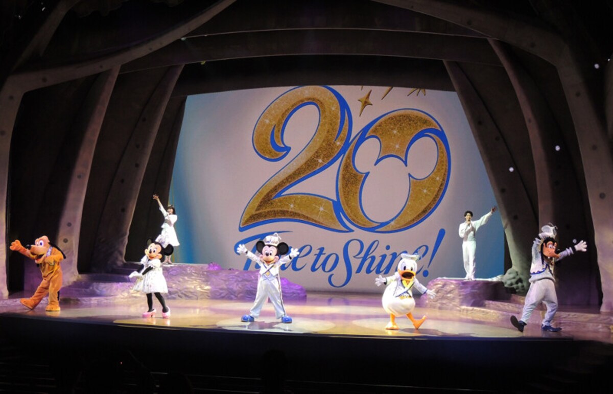 東京ディズニーシー20周年“シャイニング・ウィズ・ユー”