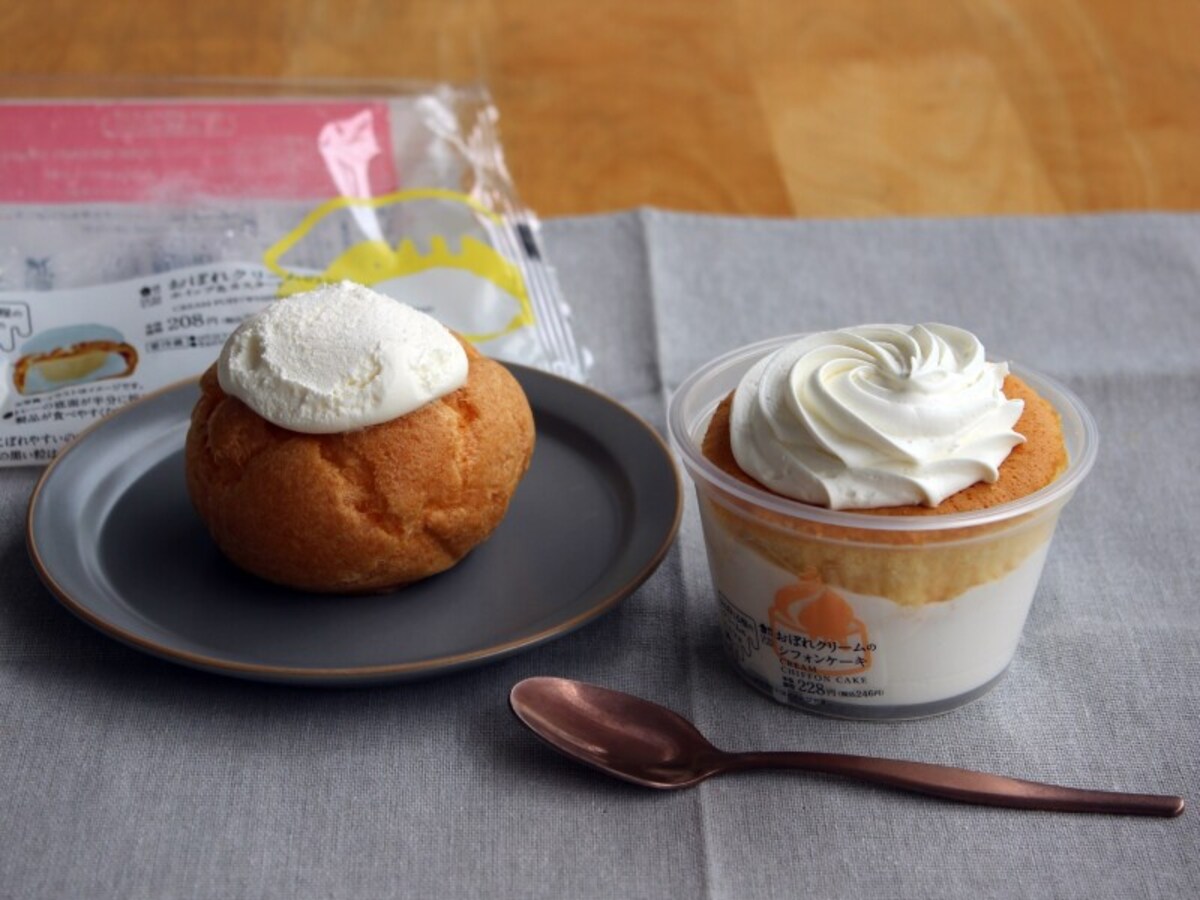 おぼれクリームのスイーツ