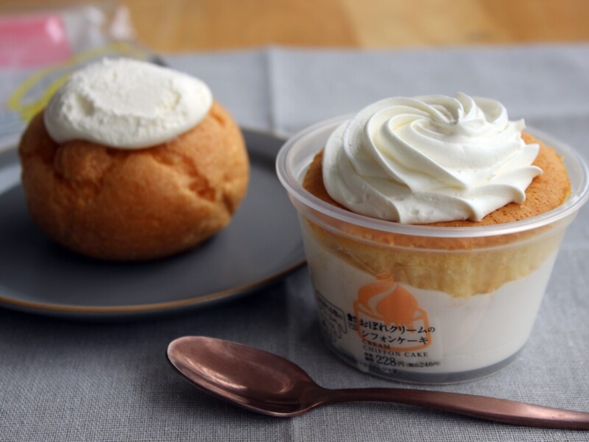おぼれクリームのスイーツ
