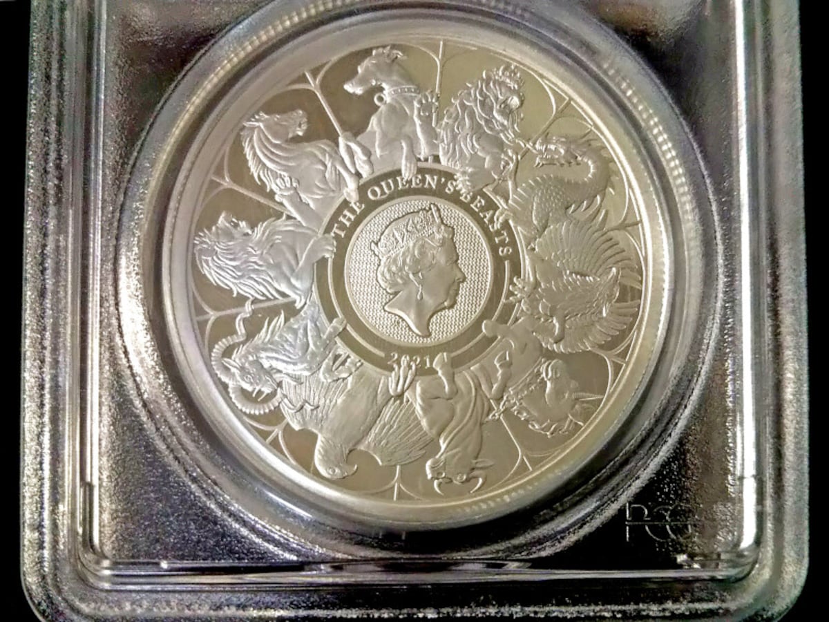 イギリス,モダンコイン,ウナとライオン,テンバガー,ヘリテージオークション,金貨,銀貨,貨幣,日本