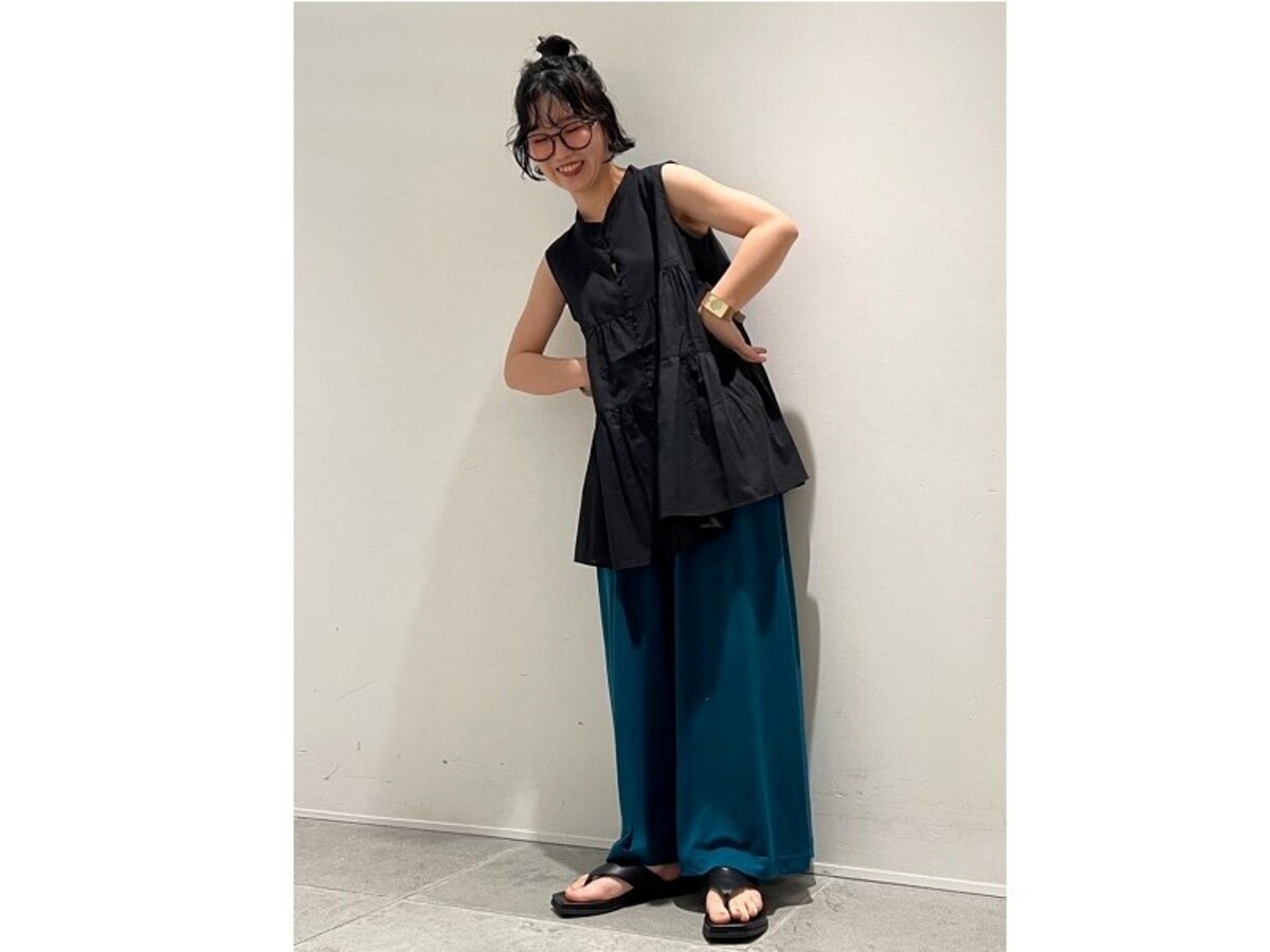 動くたびにきれいな揺れ感が出るので女性らしい印象に　出典：StyleHint