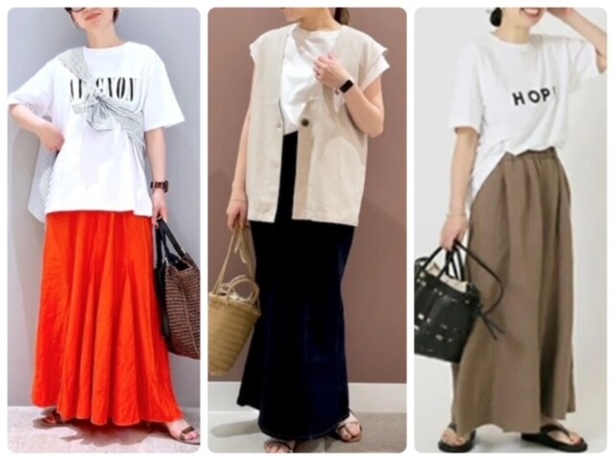 大人の女性が避けたい！ 要注意の「白Tシャツ」の着こなしは