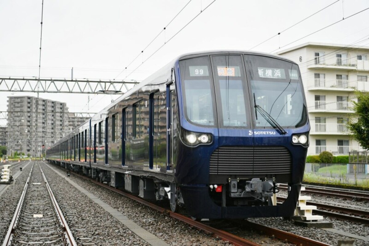 三田線を走る予定の相鉄21000系　
