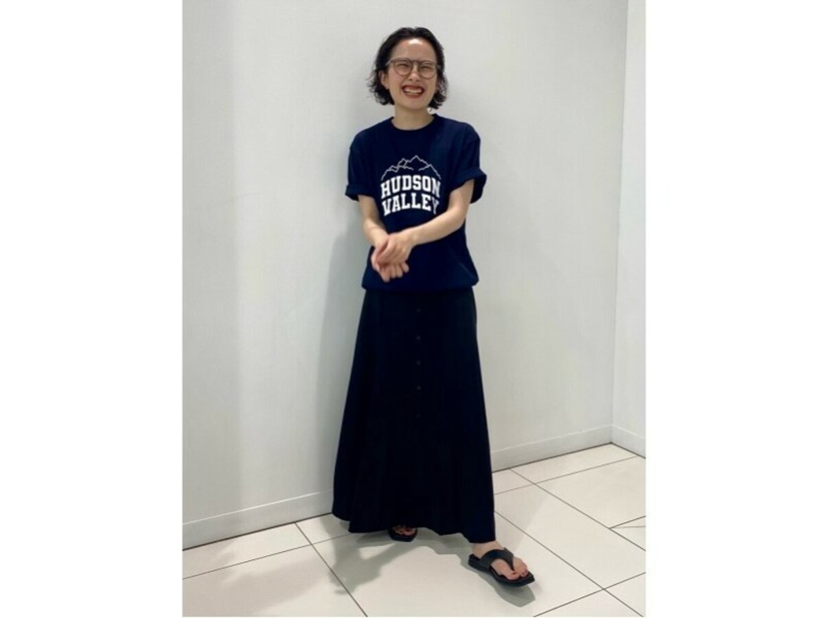 上からTシャツを着てスカート風にも着られるのが便利です　出典：StyleHint