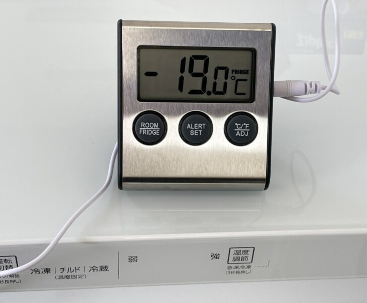 1000円前後から買える冷蔵庫用の温度計