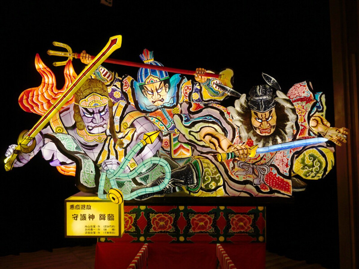 星野リゾート　青森屋　合作ねぶた