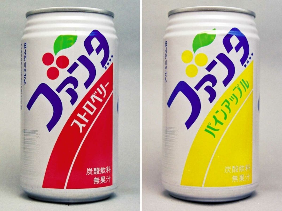 ファンタストロベリーとファンタパインアップル