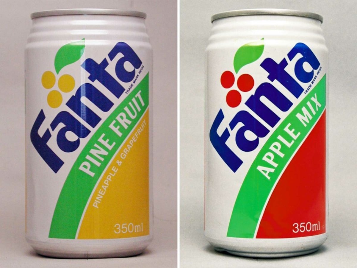 ファンタパインフルーツとファンタスカッシュパンチ