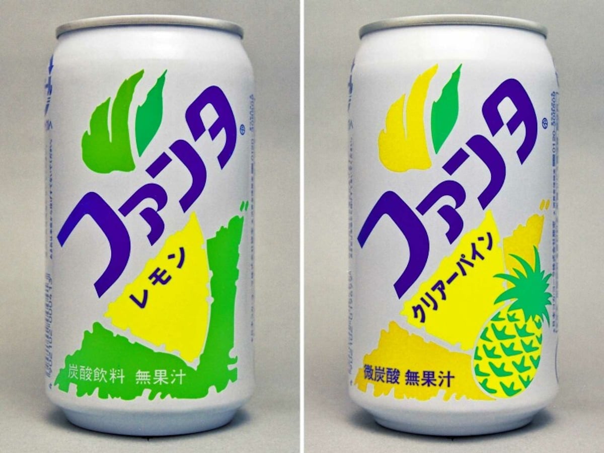 ファンタレモンNewとファンタクリアーパイン