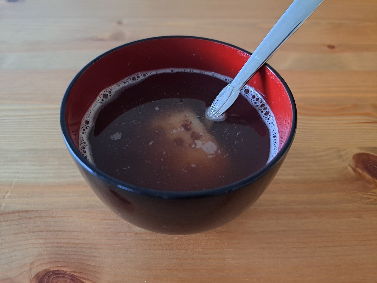 コメダ珈琲のあんこ「コメダ特製小倉あん」で作るぜんざいはほっとする味