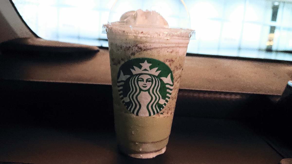 スタバで抹茶オレ風にチャレンジした