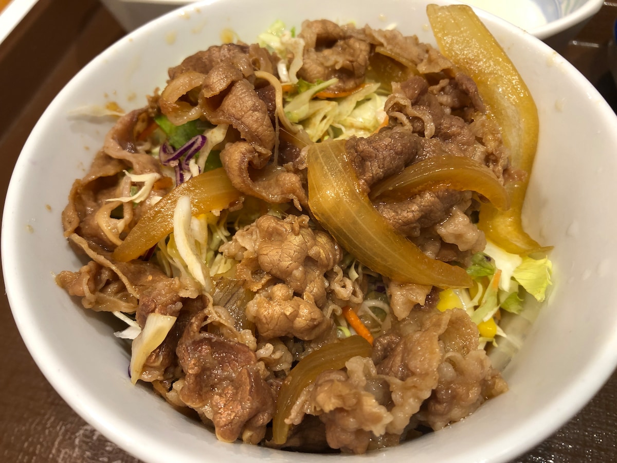 すき家の「牛丼ライト」