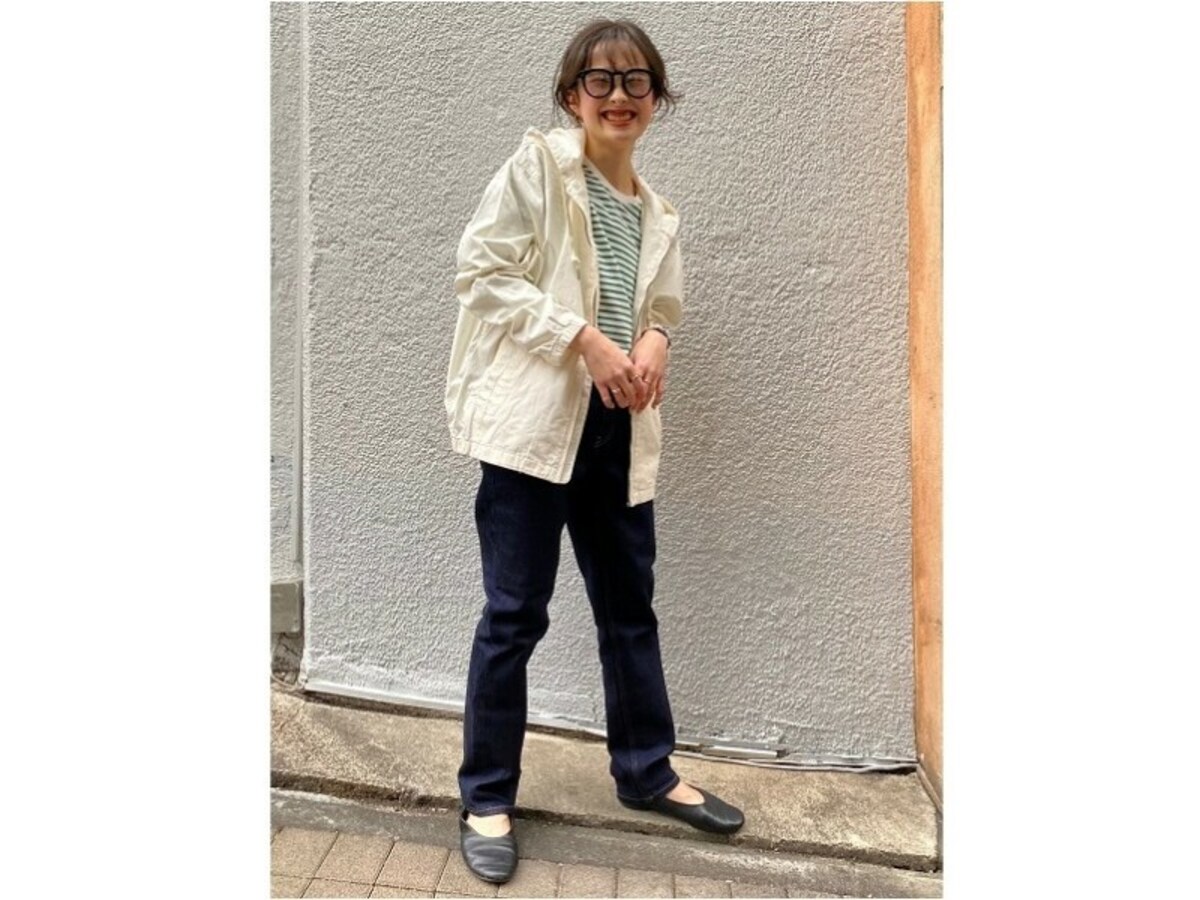 インナーにも一枚でも着られるボーダーカットソーは何枚あってもよし 出典:StyleHint
