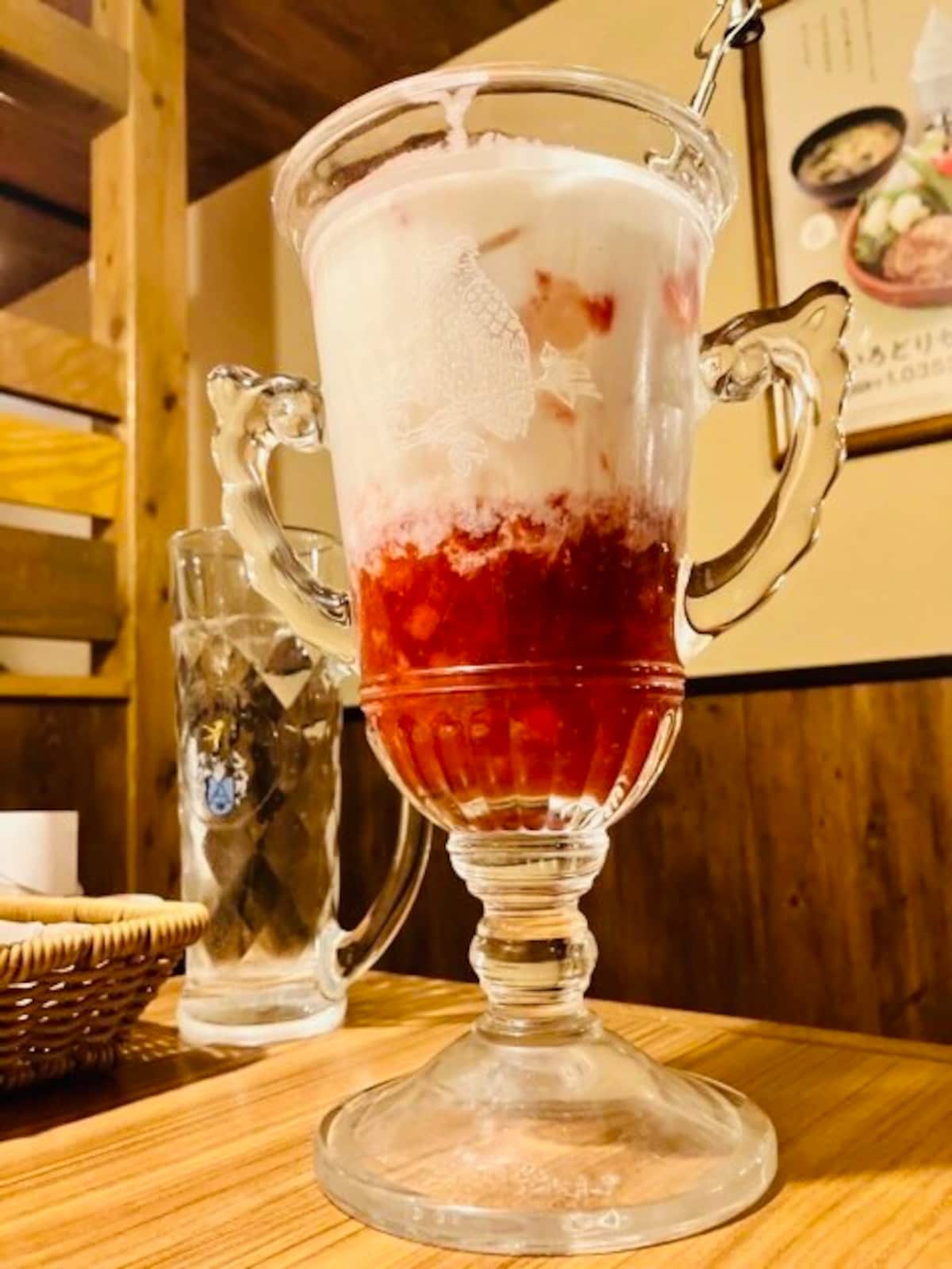 食後のデザートとして、みんなでシェア