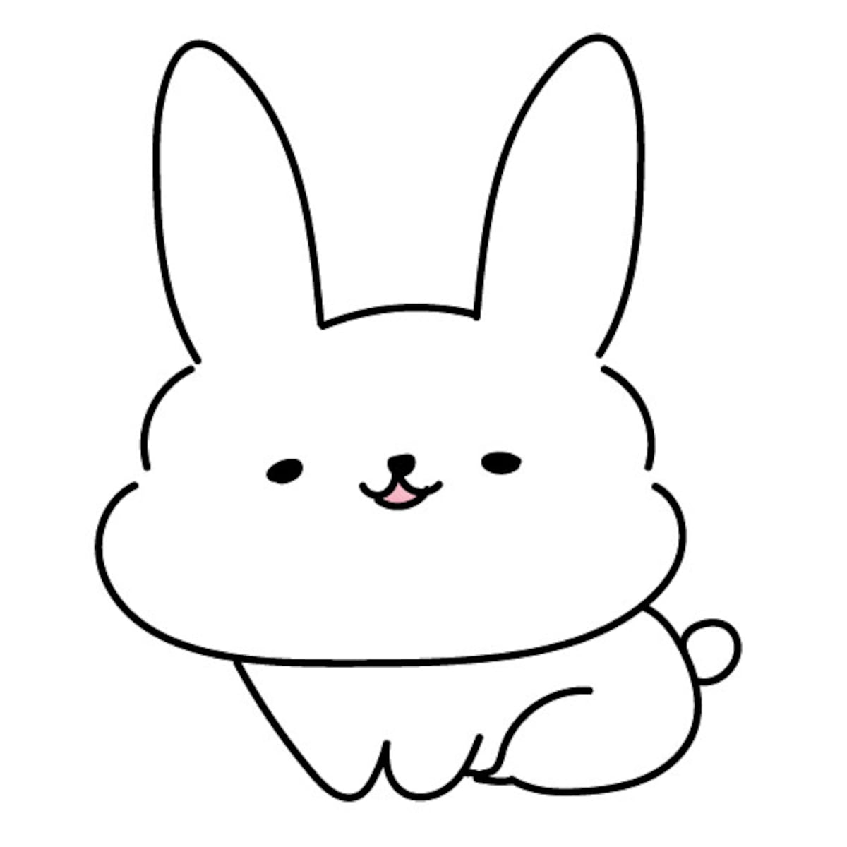 年賀状,イラスト,ウサギ,卯,うさぎ,2023,無料,フリー,カラー