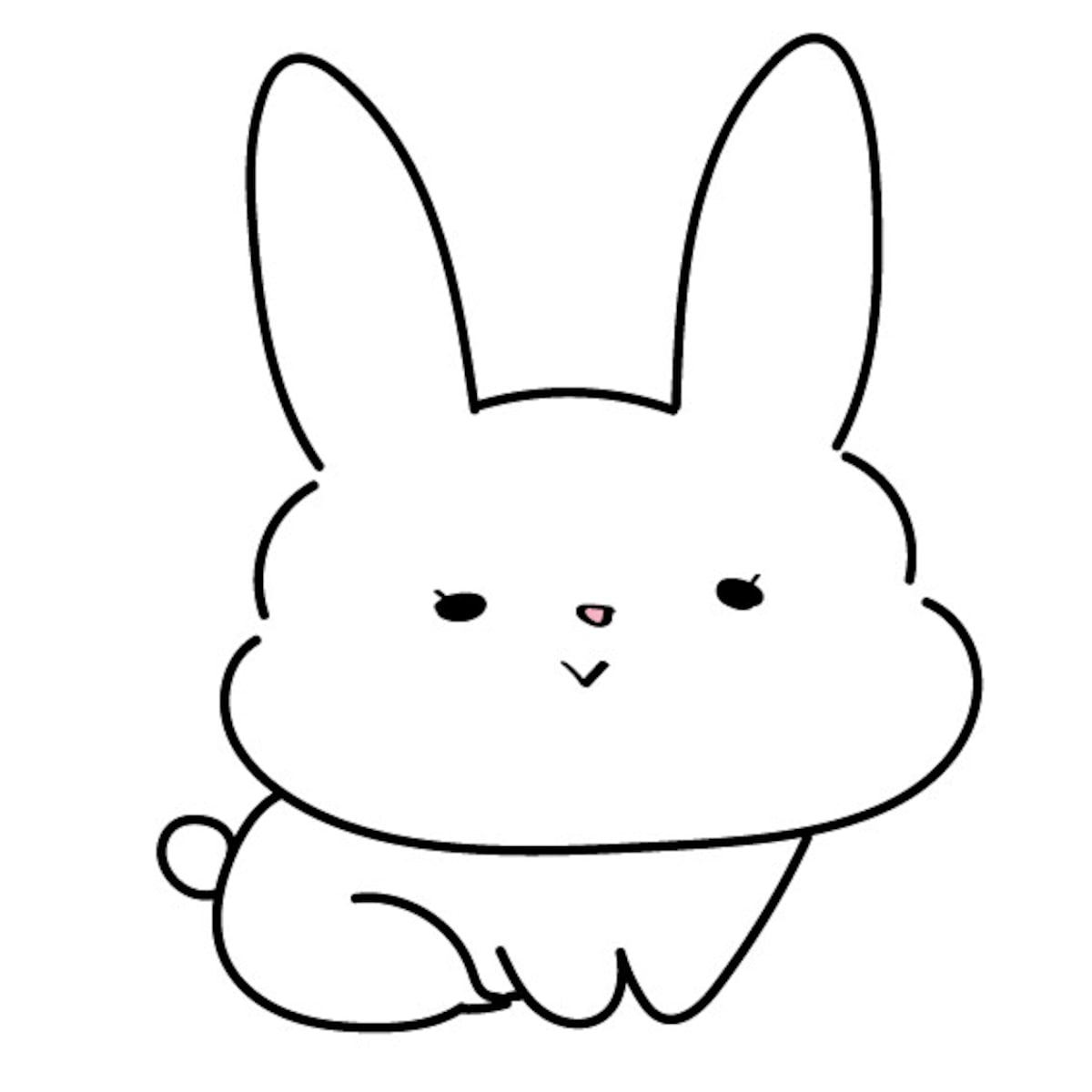 年賀状,イラスト,ウサギ,卯,うさぎ,2023,無料,フリー,カラー