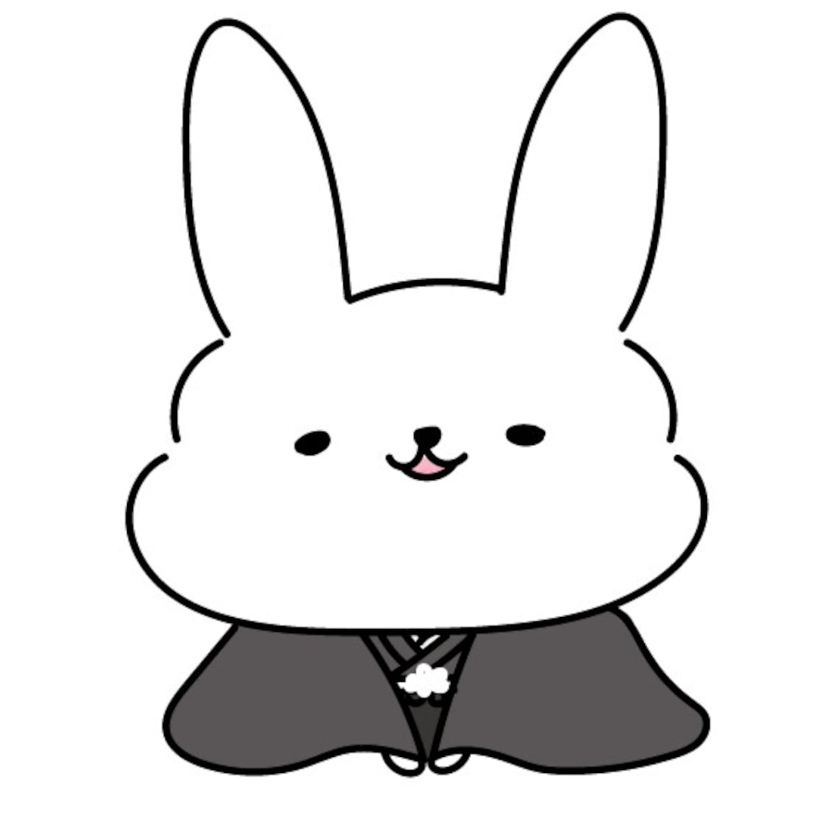 年賀状,イラスト,ウサギ,兎,うさぎ,2023,無料,フリー,カラー