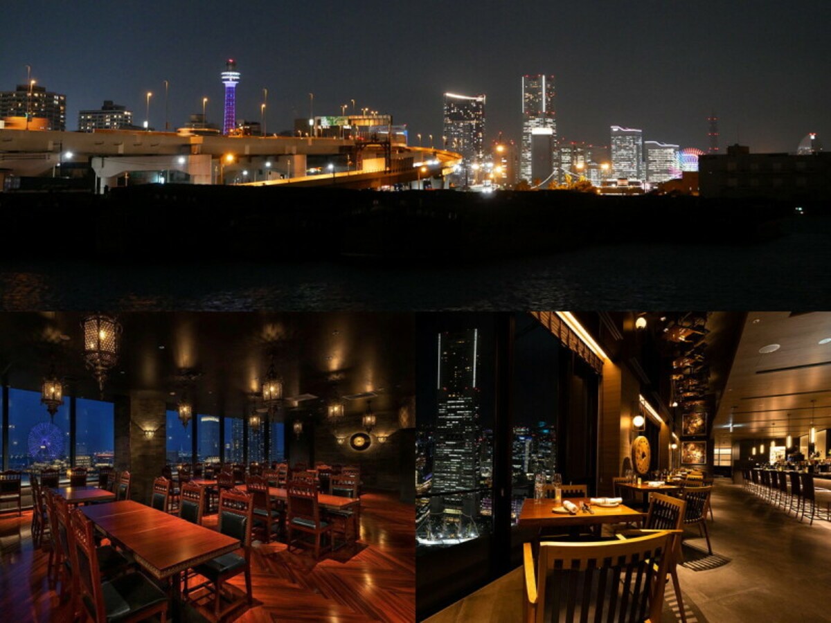 横浜の夜景が美しいレストラン3店を厳選