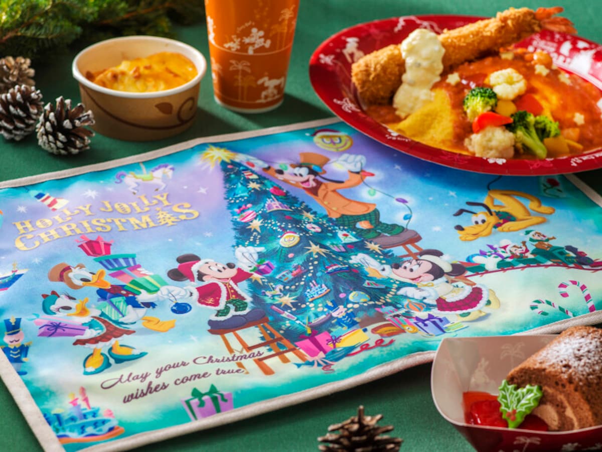 東京ディズニーランドのクリスマスメニュー