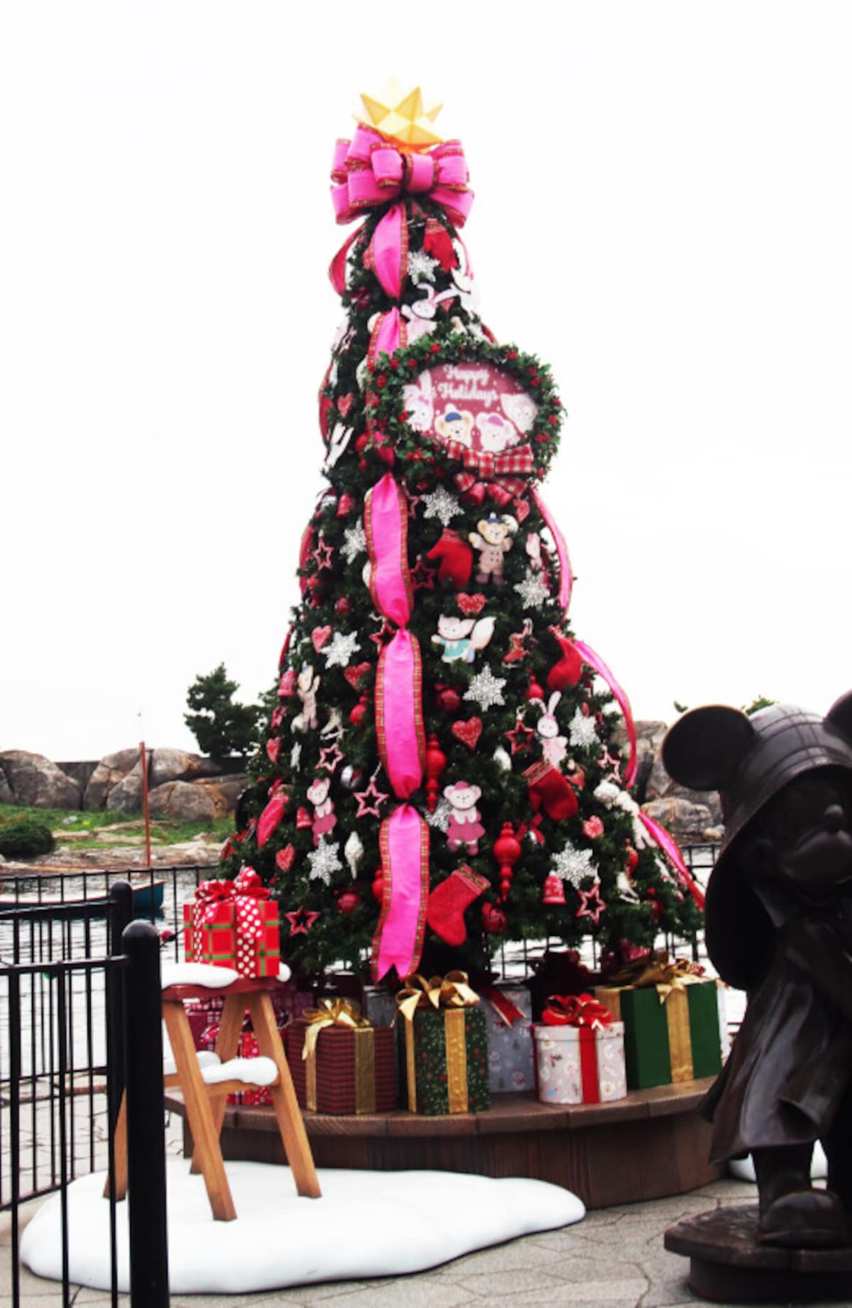 東京ディズニーシーのクリスマスデコレーション
