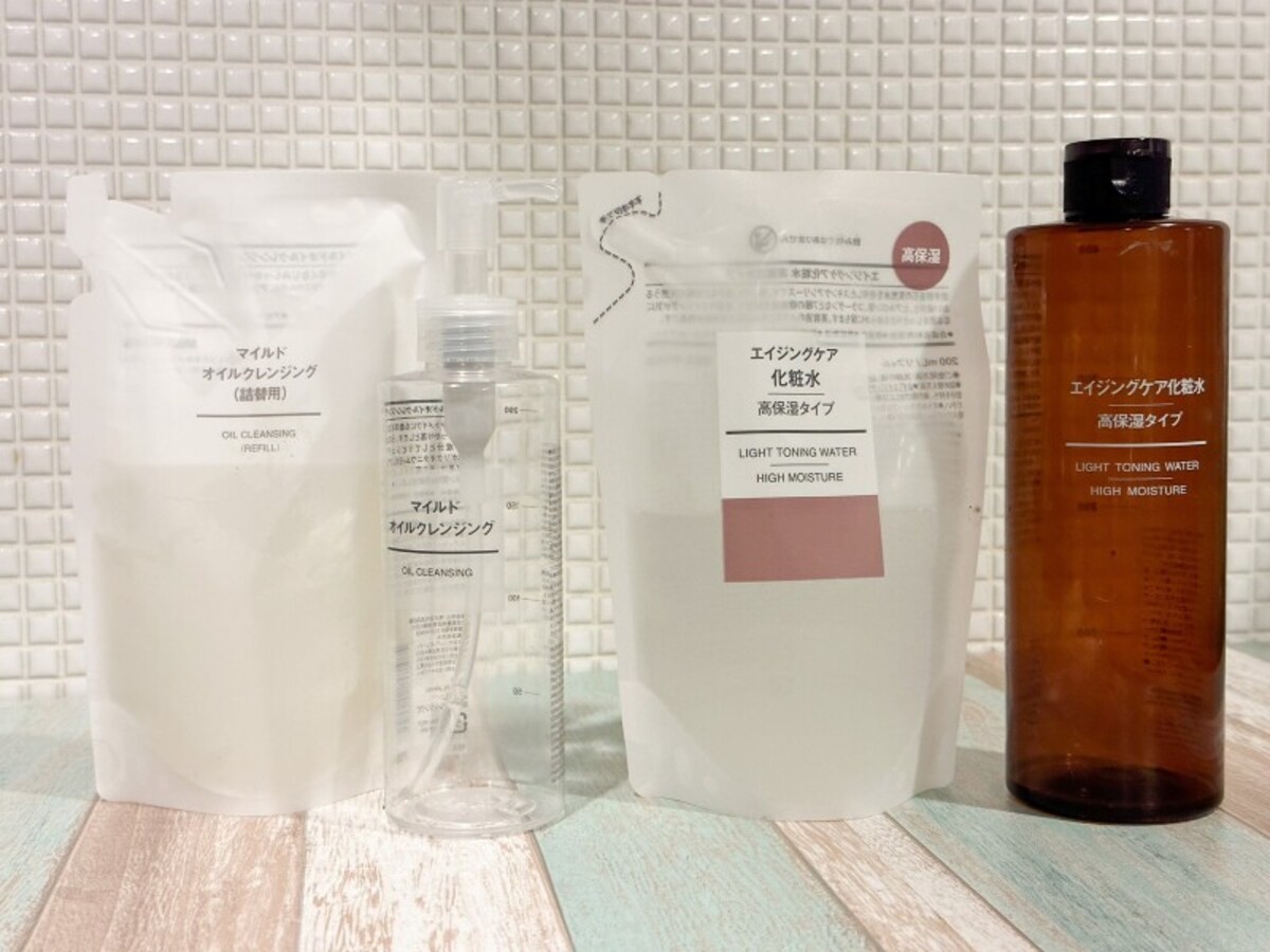 無印良品　スキンケア用品の詰替