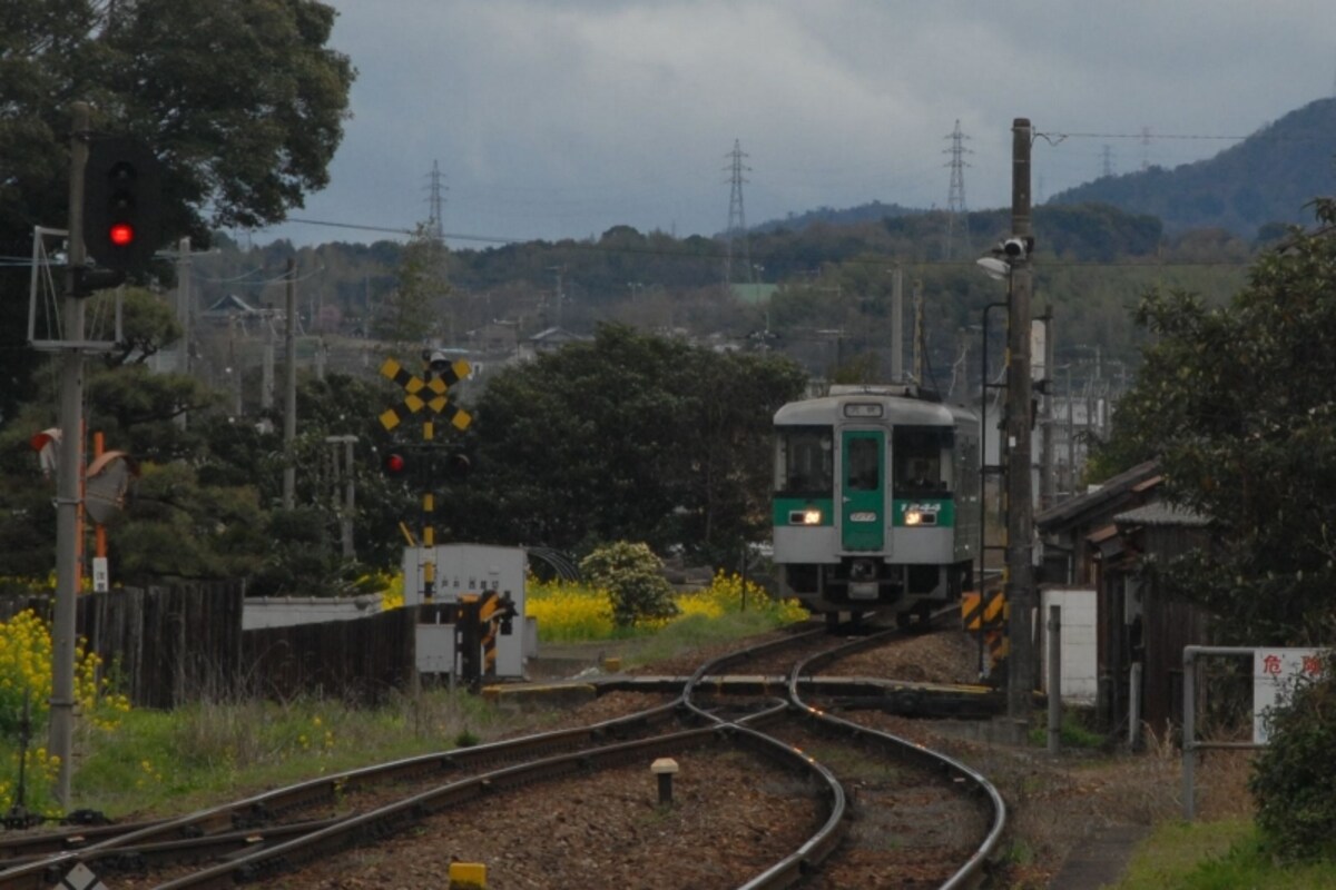 学駅の列車
