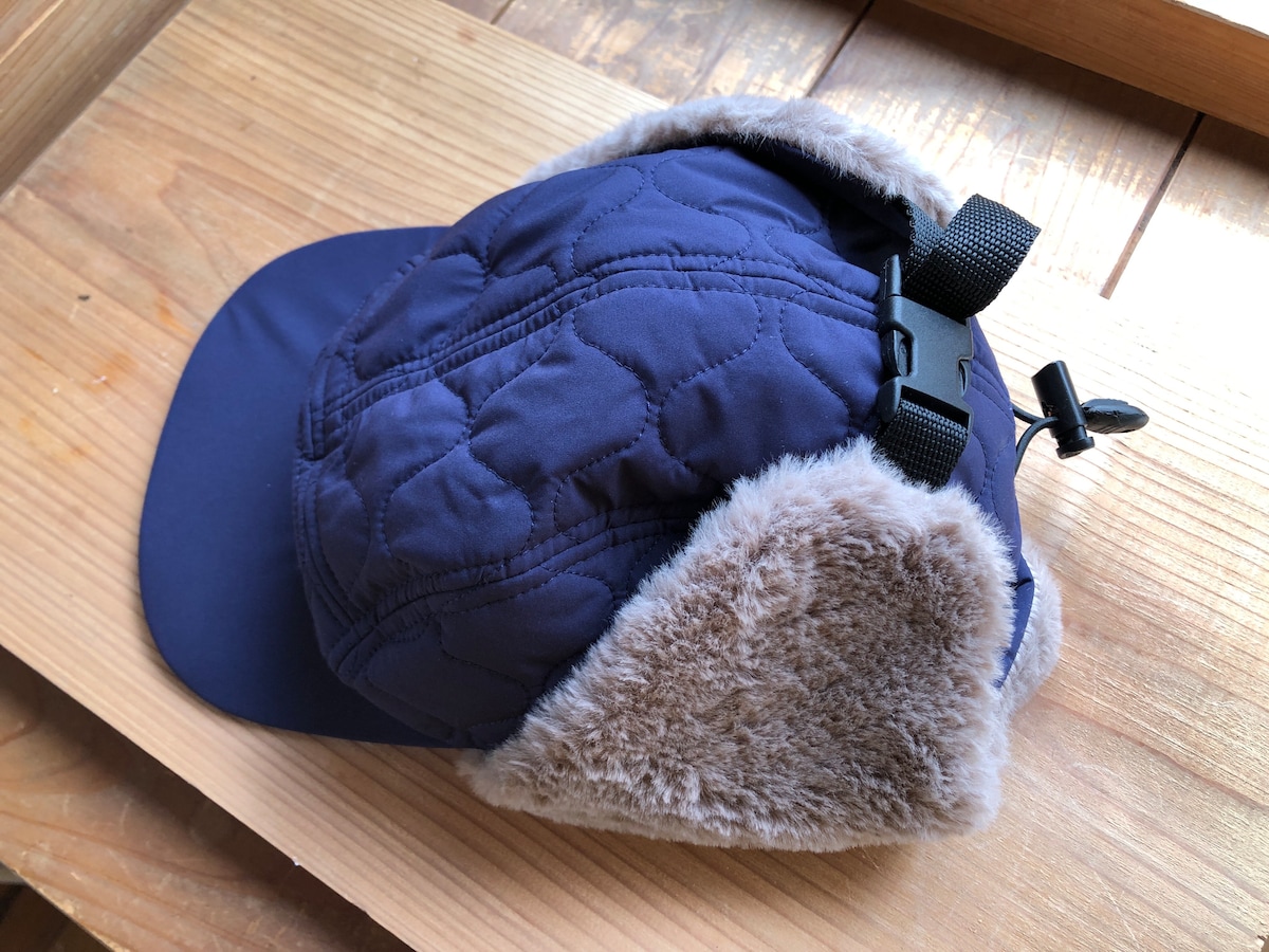 ワークマンの「撥水・防風ウォームフラップキャップ」