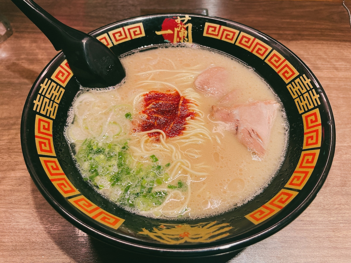 こだわり続ける一蘭の「天然とんこつラーメン」