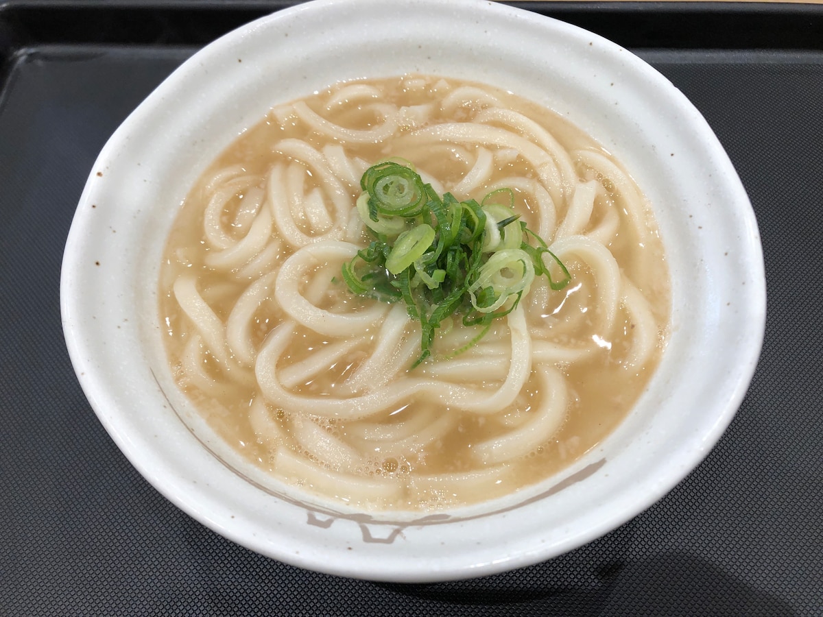 松屋のモーニング「朝うどん」