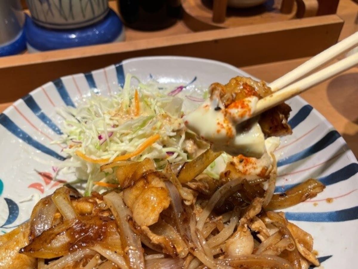 やよい軒しょうが焼