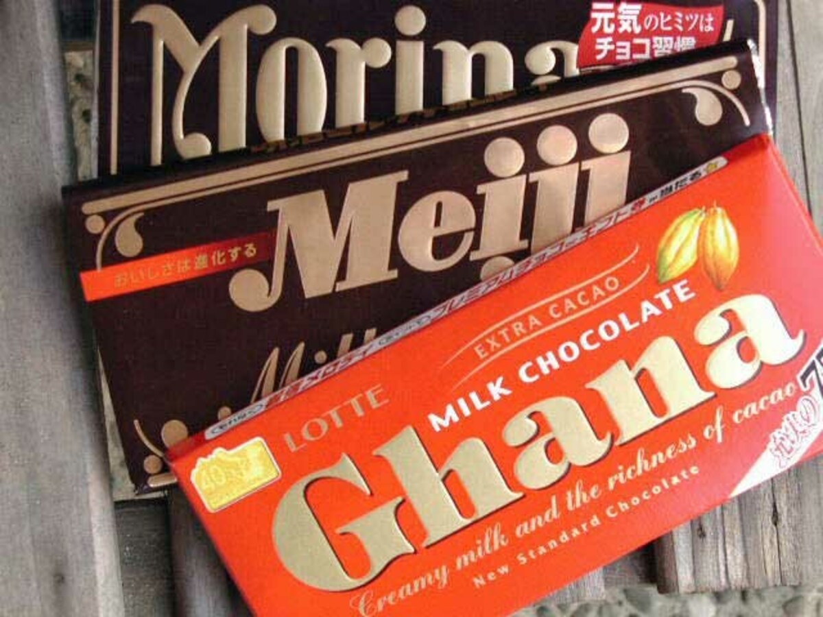 同じようで違うミルクチョコレート