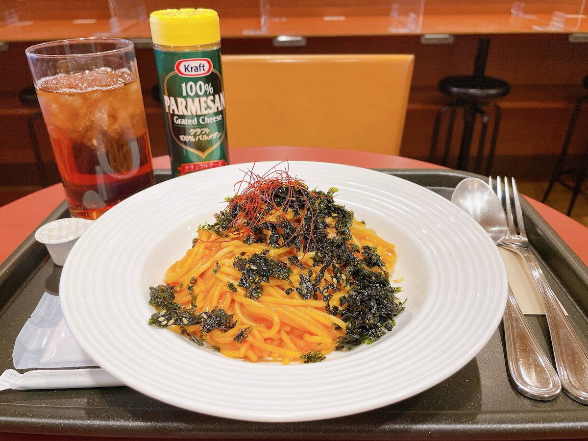 パスタ＋ドリンクがセットになったフードセットもおすすめ