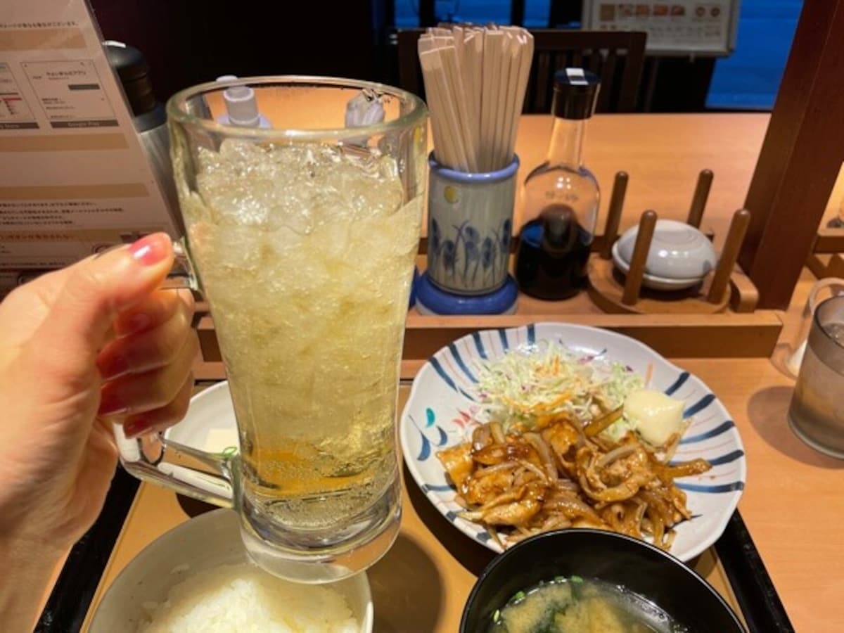 やよい軒　ハイボール