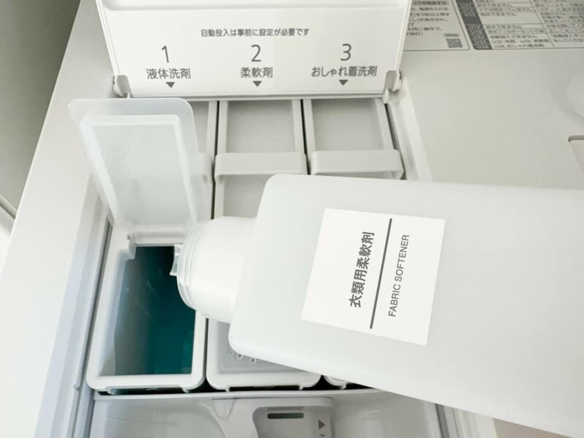 洗濯機の洗剤自動投入