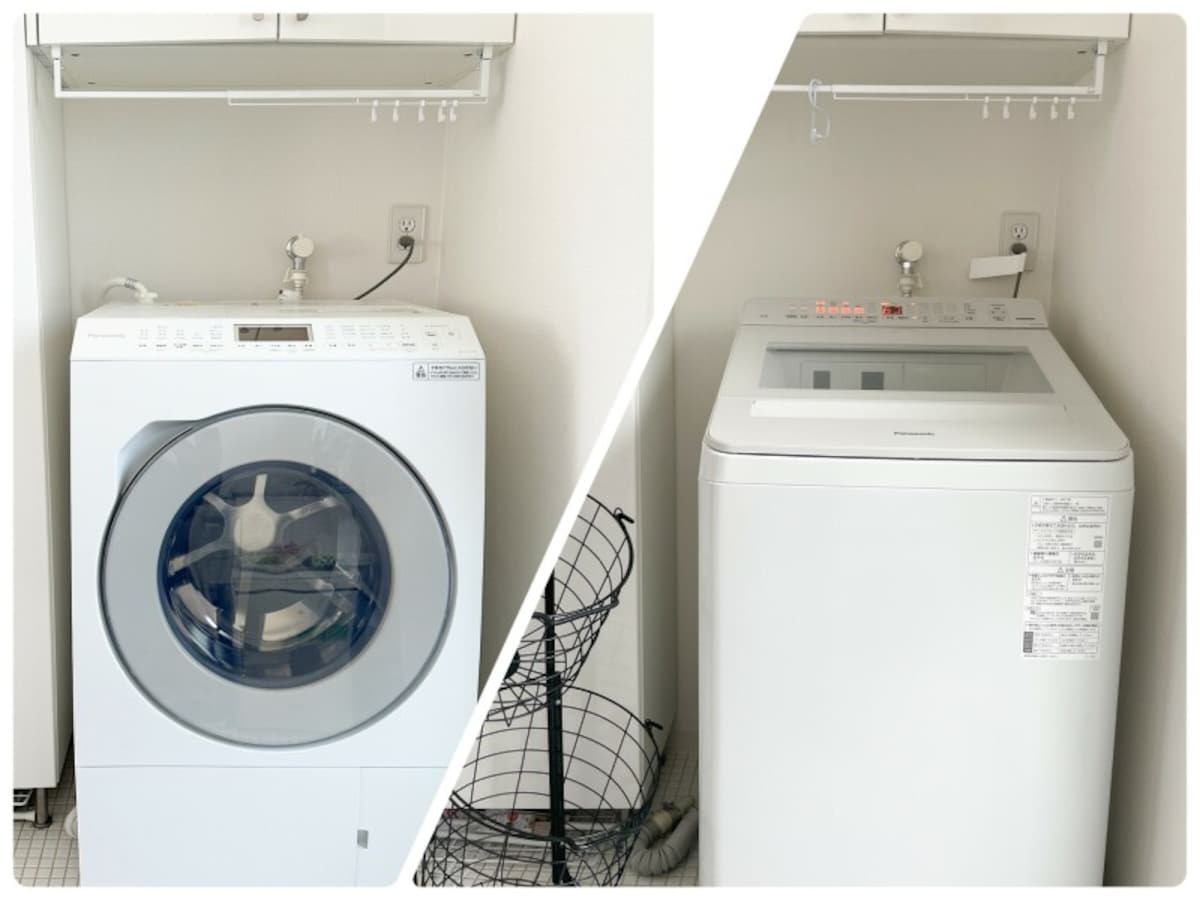 洗濯機のドラム式と縦型　